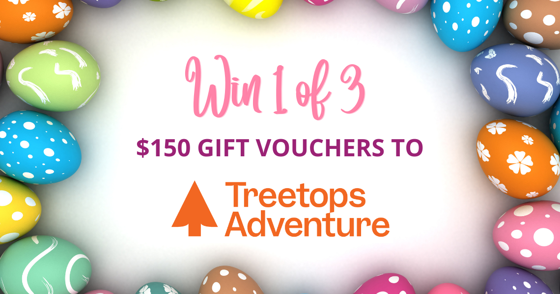 Win 1 of 3 family passes to Treetops Adventure!