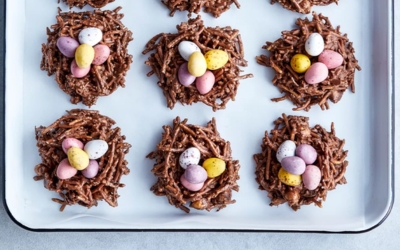 Easter Choc-Hazelnut Nests