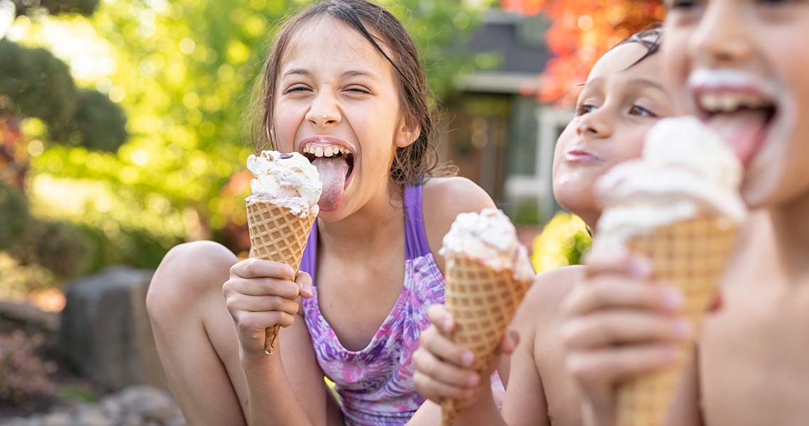 Make your own ice cream this school holidays!