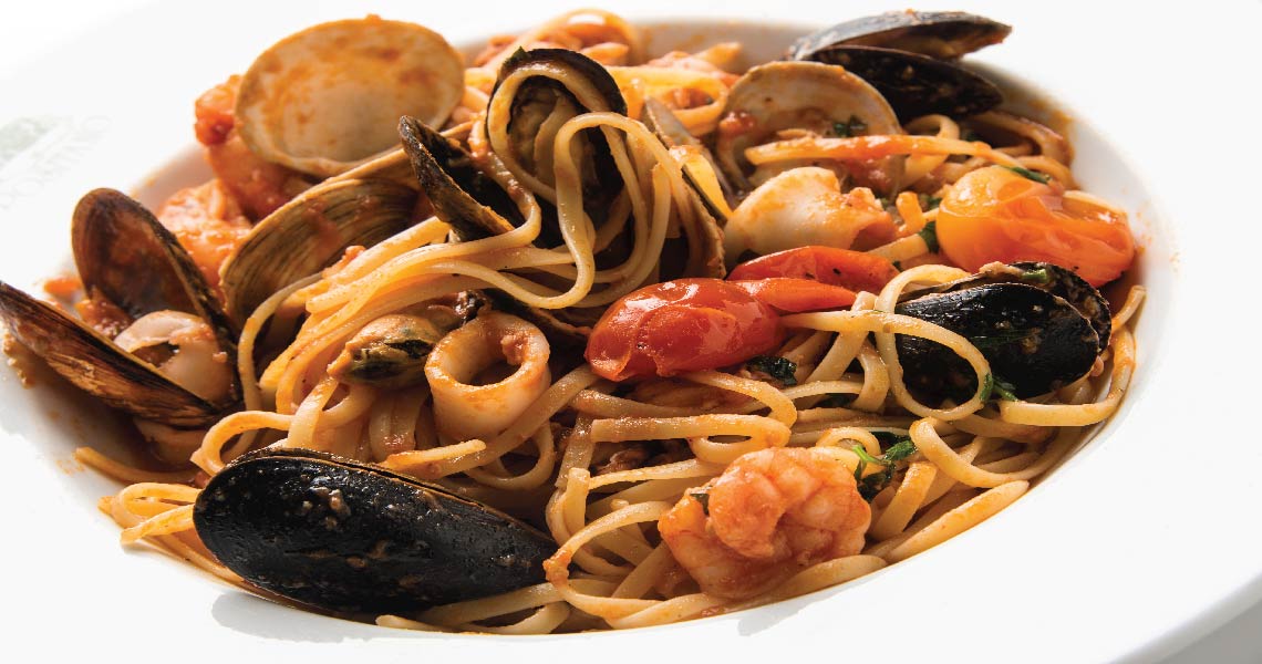 Spaghetti Seafood Marinara Recipe